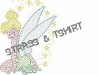 T-shirt  Fee clochette  en strass E9