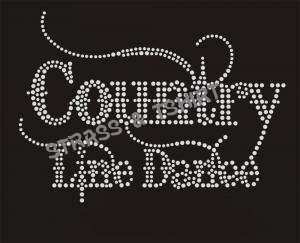 T-shirt - country line dance