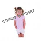 tee shirt fillette côte 1x1