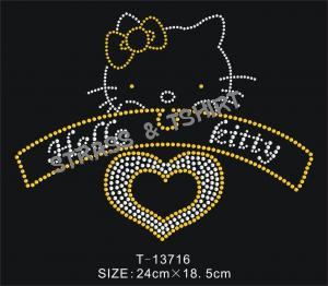 T-shirt - Hello kitty avec coeur
