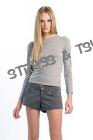 T-Shirt Femme Only Manche Long B&C