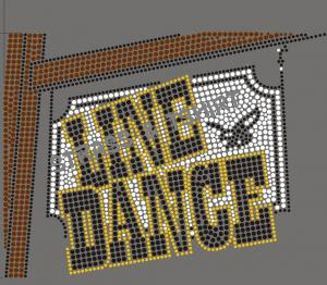 panneau line dance