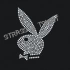 T-shirt playboy en strass D13