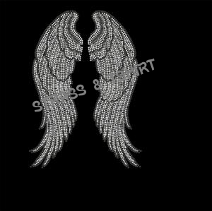 T-shirt -  aile au dos 03 en strass