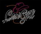 T-shirt cowgirl chapeau en strass C7