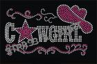 T-shirt Cowgirl en strass C18