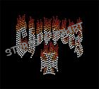 T-shirt  croix choppers en strass M5