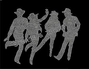 T-shirt - Dance line en Strass