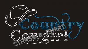T-shirt log country cowgirl