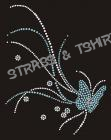 T-shirt Papillon en strass AN21