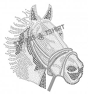 T-shirt tête de cheval 